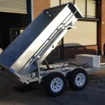 Box Trailer 8x5 Hydraulic Tipper 3.2 Tonne